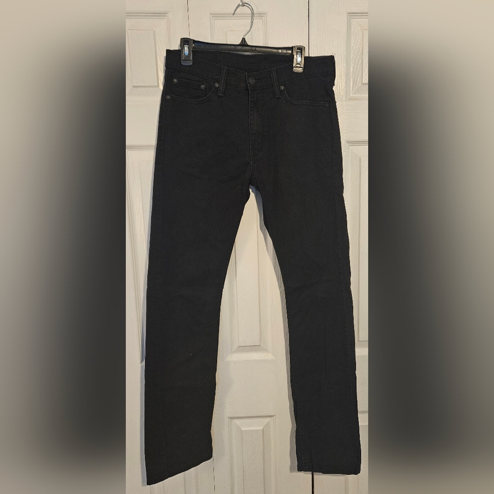 Levi's 513 Women's Black Straight Leg Jeans